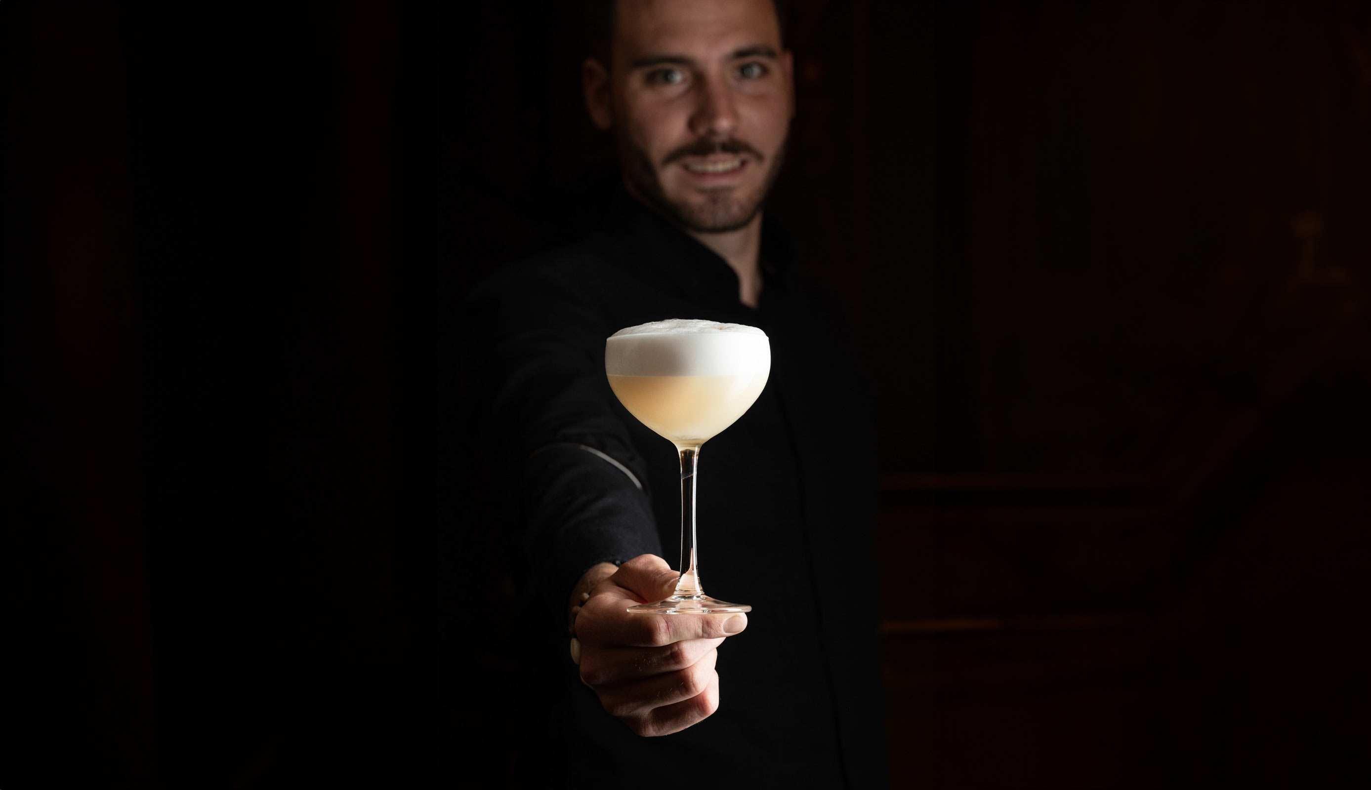 Cocktail coloré au 19:33 Cocktail Expérience à Nantes